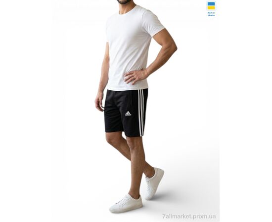 Фотография Шорты мужские Лето AD чорний (5 шт. р.сетка 46-54) "Sport style" недорого оптом от прямого поставщика, изображение 2