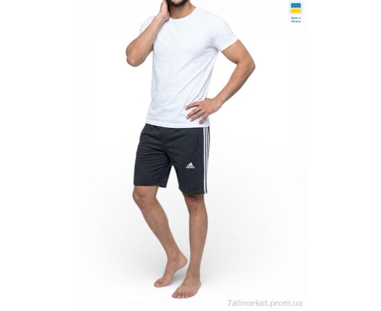 Фотография Шорты мужские Лето AD т.сірий (5 шт. р.сетка 46-54) "Sport style" недорого оптом от прямого поставщика, изображение 2