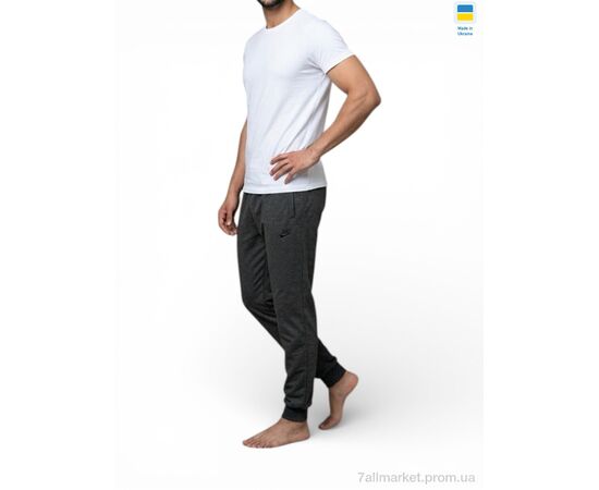 Фотография Спортивные брюки мужские Весна/осень 2NI т.сірий (5 шт. р.сетка 46-54) "Sport style" недорого оптом от прямого поставщика, изображение 2