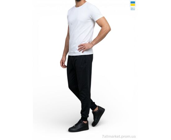 Фотография Спортивные брюки мужские Весна/осень X2NI чорний (5 шт. р.сетка 46-54) "Sport style" недорого оптом от прямого поставщика, изображение 2