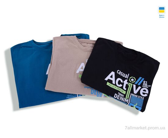 Фотография Футболка детская Лето 1130 mix (5 шт. р.сетка 104-134) "Kir15" недорого оптом от прямого поставщика, изображение 3