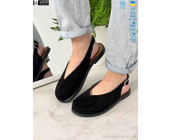 Босоніжки жіночі літні Літо 112 ч.з. (8 пар р.36-41) "ARTO" недорого оптом від прямого постачальника, зображення 3