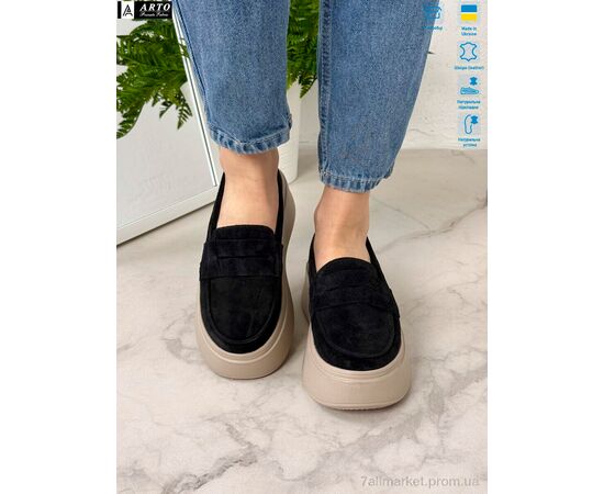 Туфлі жіночі стильні Весна/осінь 620 ч.з. (6 пар р.36-40) "ARTO" недорого оптом від прямого постачальника, зображення 2