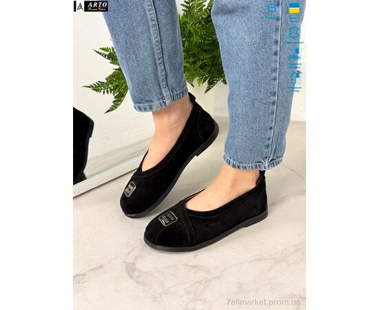 Туфлі жіночі стильні Весна/осінь 129 ч.з. (8 пар р.36-41) "ARTO" недорого оптом від прямого постачальника, зображення 3