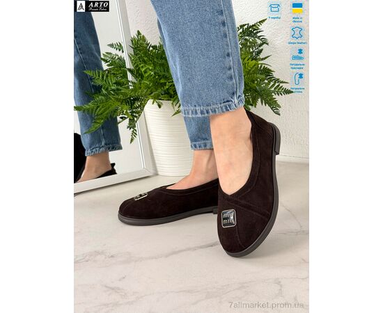 Туфлі жіночі стильні Весна/осінь 129 кор.з. (8 пар р.36-41) "ARTO" недорого оптом від прямого постачальника, зображення 2