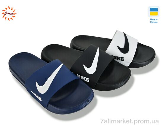 Шльопанці чоловічі пляжні Літо N017-1 mix (12 пар р.40-45) "Jumay" недорого оптом від прямого постачальника, зображення 2