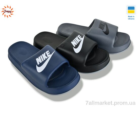 Шльопанці чоловічі пляжні Літо N08 mix (12 пар р.40-45) "Jumay" недорого оптом від прямого постачальника, зображення 2