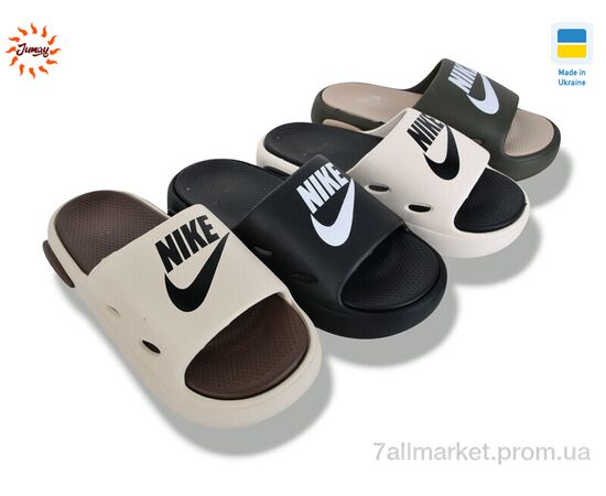 Шльопанці чоловічі пляжні Літо N769-1 mix (12 пар р.40-45) "Jumay" недорого оптом від прямого постачальника, зображення 2