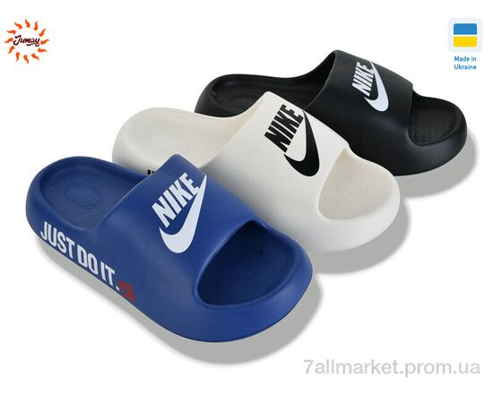 Шльопанці чоловічі пляжні Літо N022 mix (12 пар р.40-45) "Jumay" недорого оптом від прямого постачальника, зображення 2