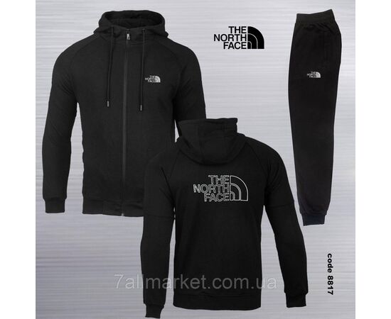 Фотография Спортивный мужской костюм на молнии Норт Фейс размеры S-2XL (3цв) "REMAIN" купить недорого от прямого поставщика, изображение 2
