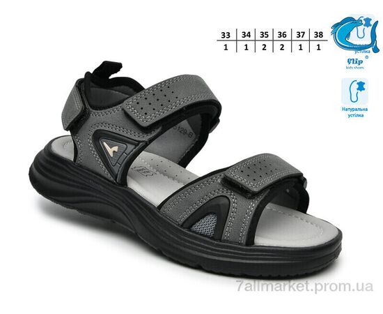 Сандалії дитячі літні Літо F65129B (8 пар р.33-38) "TOM.M" недорого оптом від прямого постачальника, зображення 2