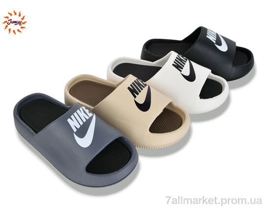 Шльопанці чоловічі пляжні Літо N802-1 mix (12 пар р.40-45) "Jumay" недорого оптом від прямого постачальника, зображення 2