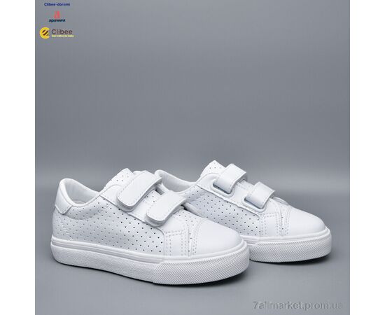 Кросівки дитячі модні Весна/осінь C77R wihte (6 пар р.25-30) "Clibee-Doremi" недорого оптом від прямого постачальника, зображення 2