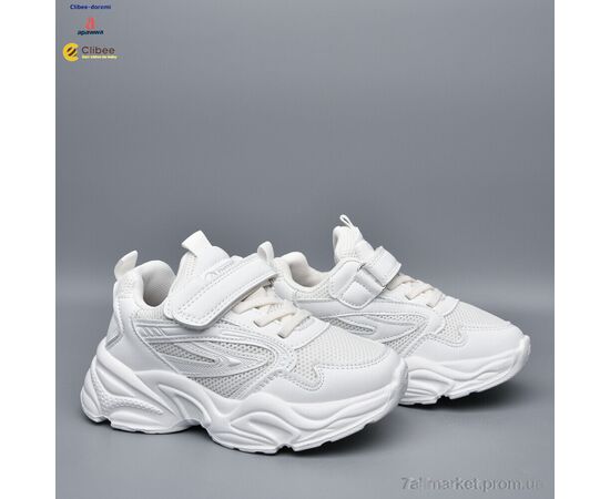 Кросівки дитячі модні Весна/осінь G1845P white (6 пар р.26-31) "Clibee-Doremi" недорого оптом від прямого постачальника, зображення 2