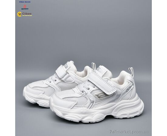 Кросівки дитячі модні Весна/осінь LB824-1 white (6 пар р.26-31) "Clibee-Doremi" недорого оптом від прямого постачальника, зображення 2