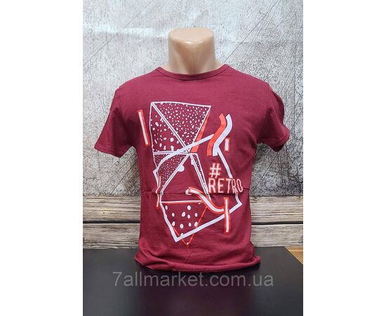 Фотография Футболка мужская с накатом  р.M-2XL (4цв) "MODY" недорого оптом от прямого поставщика, изображение 3