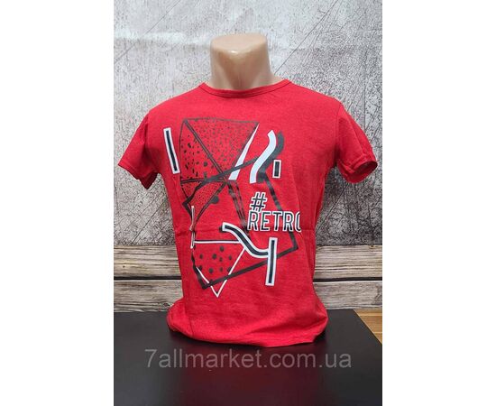 Фотография Футболка мужская с накатом  р.M-2XL (4цв) "MODY" недорого оптом от прямого поставщика, изображение 2