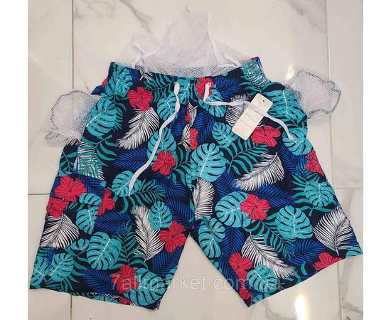 Фотография Шорты мужские плащевка с принтом  размеры XL-5XL (3цв) "MODY" недорого от прямого поставщика, изображение 2