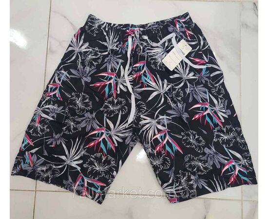 Фотография Шорты мужские плащевка с принтом  размеры XL-5XL (3цв) "MODY" недорого от прямого поставщика, изображение 3