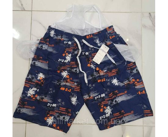Фотография Шорты мужские плащевка с принтом  размеры XL-5XL (2цв) "MODY" недорого от прямого поставщика, изображение 2