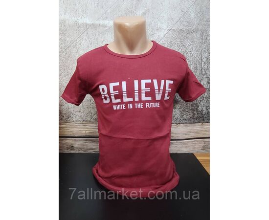 Фотография Футболка мужская BELIEVE р.M-2XL (3цв) "MODY" недорого оптом от прямого поставщика, изображение 3