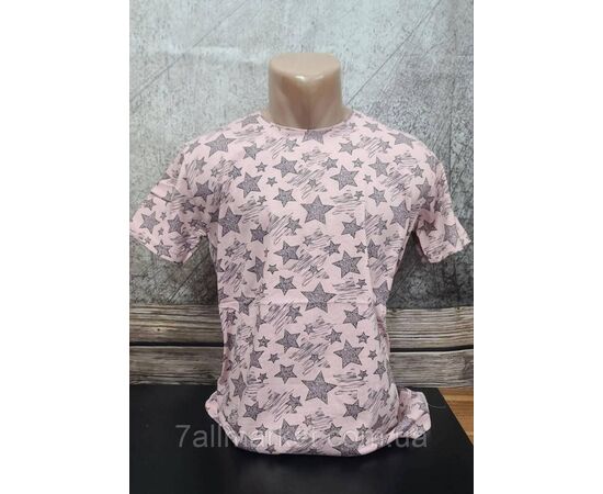 Футболка чоловіча з принтом Зірки р.M-2XL (3кв) "MODY" недорого гуртом від прямого постачальника, зображення 2