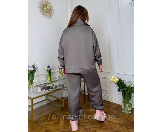 Костюм жіночий спортивний мікровельвет (46-60) "LADA" недорого від прямого постачальника, зображення 3
