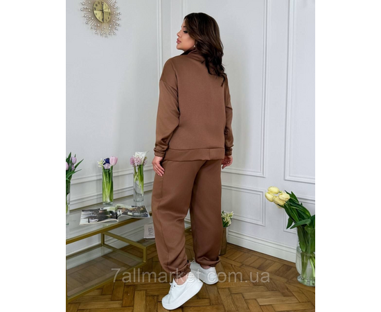 Костюм жіночий спортивний мікровельвет (46-60) "LADA" недорого від прямого постачальника, зображення 2