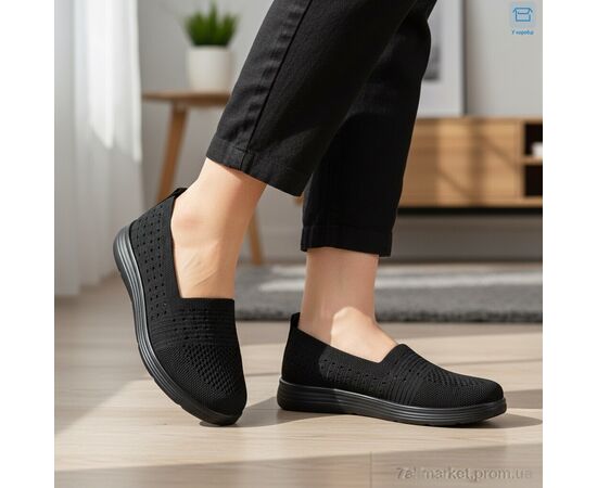 Балетки жіночі зручні Літо 2503-1 (8 пар р.37-42) "Kulada-UCSS-MD" недорого оптом від прямого постачальника, зображення 2