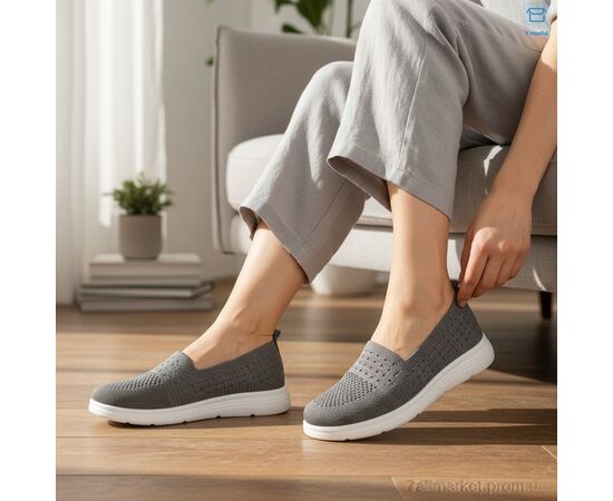 Балетки жіночі зручні Літо 2503-5 (8 пар р.37-42) "Kulada-UCSS-MD" недорого оптом від прямого постачальника, зображення 3