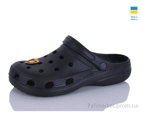 Крокси чоловічі легкі Літо SV018  чорний (6 пар р.40-45) "SANLIN 2" недорого оптом від прямого постачальника, зображення 2