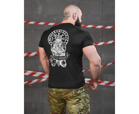 Фотография Футболка мужская 776 black р.M-3XL "Madoka" недорого оптом от прямого поставщика, изображение 2