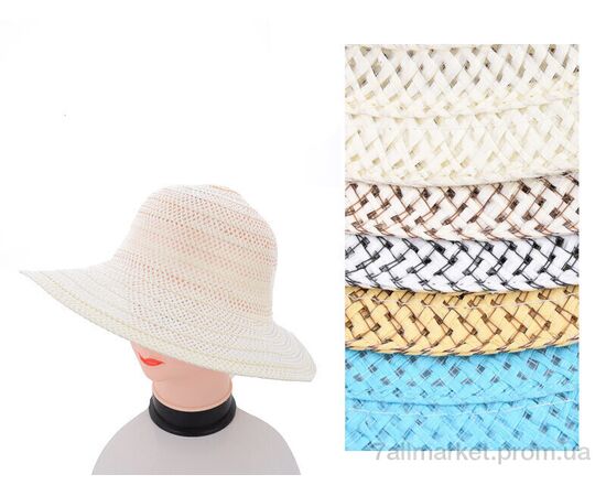 Капелюх жіночий Літо 24-05 mix old (5 шт. р.сітка56-58) "TUZZI" недорого оптом від прямого постачальника, зображення 2