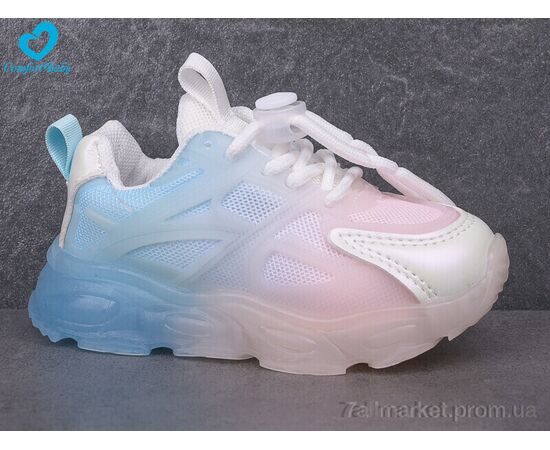 Фотография Кроссовки детские модные Весна/осень 158 (21-25) біл (5 пар р.21-25) "Comfort-baby" недорого оптом от прямого поставщика, изображение 2