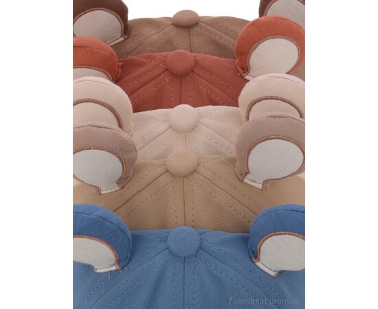 Кепка дитяча Літо 413823 mix (5 шт. р.сітка46-48) "TUZZI" недорого оптом від прямого постачальника, зображення 2