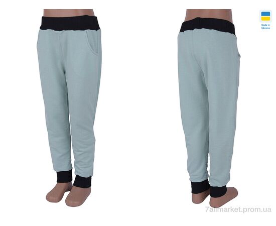 Фотография Спортивные штаны детские Весна/осень 06881-5 l.green (122) (2 шт. р.сетка One size) "Obuvok" недорого оптом от прямого поставщика, изображение 3