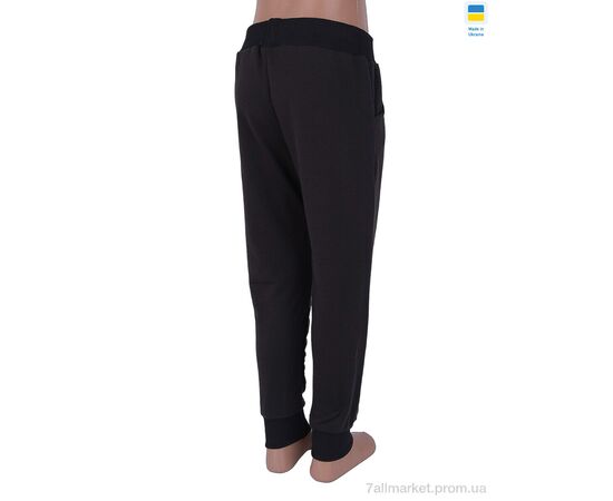Фотография Спортивные штаны детские Весна/осень 06881-7 black (122) (3 шт. р.сетка One size) "Obuvok" недорого оптом от прямого поставщика, изображение 2