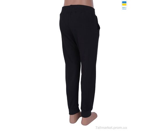 Фотография Спортивные штаны детские Весна/осень 0032 (06881-13) black (122) (4 шт. р.сетка One size) "Obuvok" недорого оптом от прямого поставщика, изображение 3