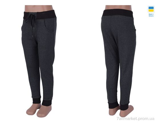 Фотография Спортивные штаны детские Весна/осень 06881-15 d.grey (122) (2 шт. р.сетка One size) "Obuvok" недорого оптом от прямого поставщика, изображение 3