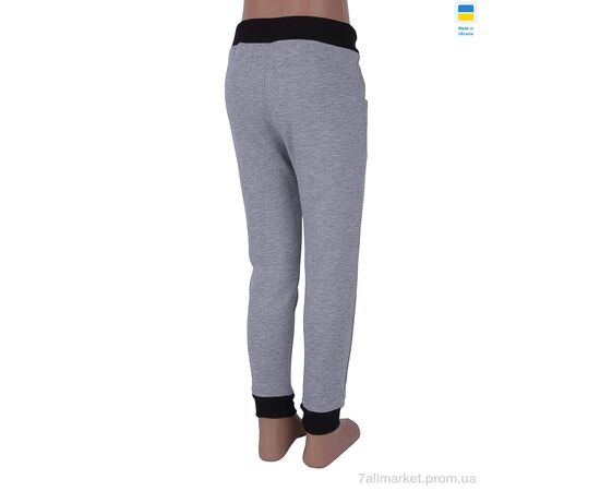 Фотография Спортивные штаны детские Весна/осень 06881-16 grey (122) (2 шт. р.сетка One size) "Obuvok" недорого оптом от прямого поставщика, изображение 2