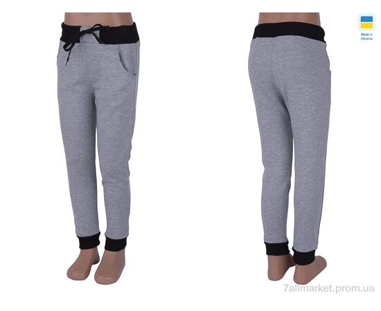 Фотография Спортивные штаны детские Весна/осень 06881-16 grey (122) (2 шт. р.сетка One size) "Obuvok" недорого оптом от прямого поставщика, изображение 3