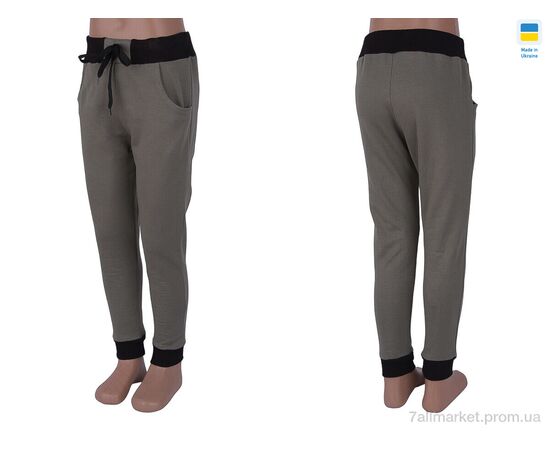 Фотография Спортивные штаны детские Весна/осень 06881-19 khaki (122) (4 шт. р.сетка One size) "Obuvok" недорого оптом от прямого поставщика, изображение 3
