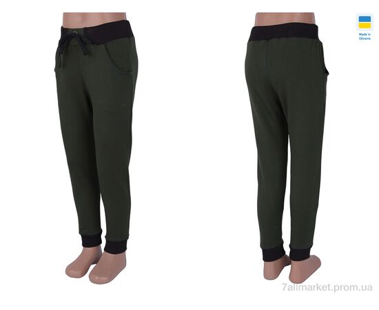 Фотография Спортивные штаны детские Весна/осень 06881-18 green (122) (3 шт. р.сетка One size) "Obuvok" недорого оптом от прямого поставщика, изображение 3