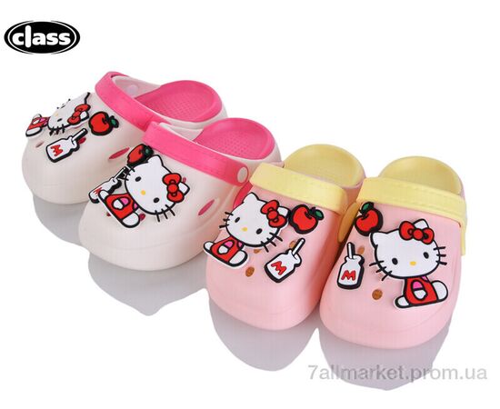 Фотография Кроксы детские летние Лето 444-1-2 mix (12 пар р.30-35) "Wei Wei-Class" недорого оптом от прямого поставщика, изображение 2