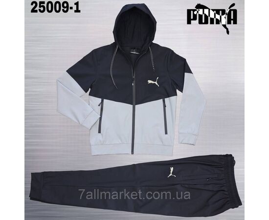 Спортивний чоловічий костюм плащівка Пума розміри M-3XL (4кв) "REMAIN" купити недорого від прямого постачальника, зображення 2