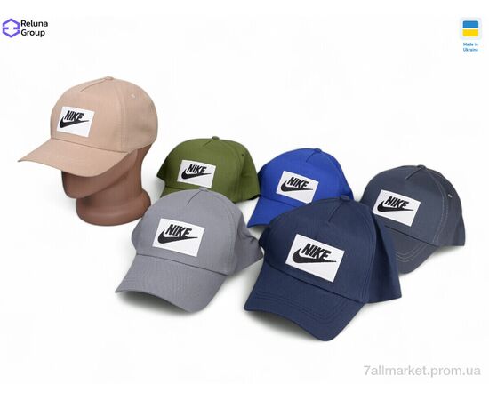 Фотография Кепка для мужчин Лето N2001-2 mix (5 шт. р.сетка ) "Reluna Group" недорого оптом от прямого поставщика, изображение 2