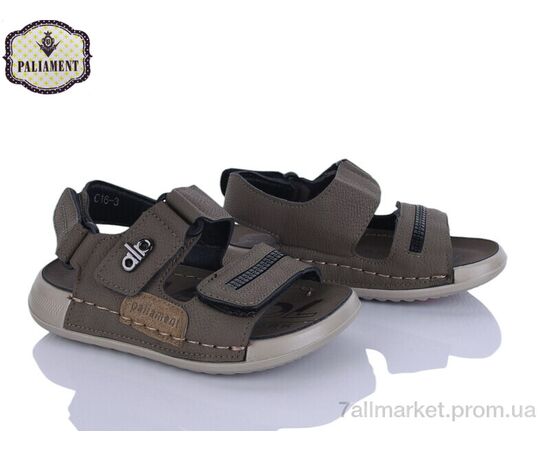 Фотография Сандалии детские летние Лето C16 green (8 пар р.26-31) "PALIAMENT" недорого оптом от прямого поставщика, изображение 2