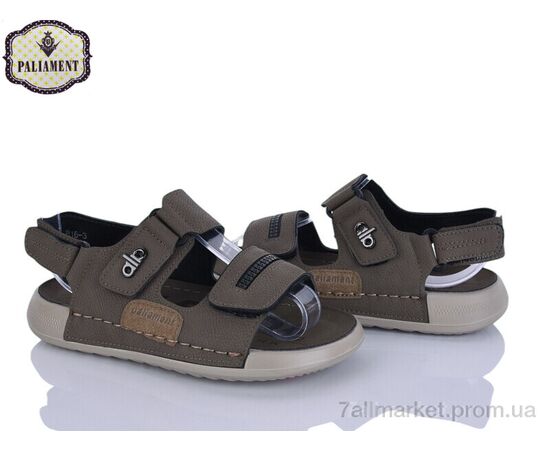 Фотография Сандалии детские летние Лето B16 green (8 пар р.32-37) "PALIAMENT" недорого оптом от прямого поставщика, изображение 2