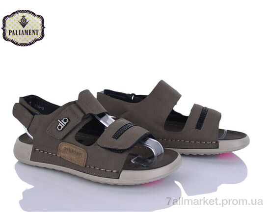 Сандалії дитячі літні Літо A16 green (8 пар р.36-41) "PALIAMENT" недорого оптом від прямого постачальника, зображення 2