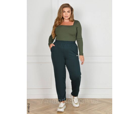 Фотография Спортивні штани жіночі турецька двунитка батал 54,56,58,60 (5цв) "NOWEMBER" недорого от прямого поставщика, изображение 4